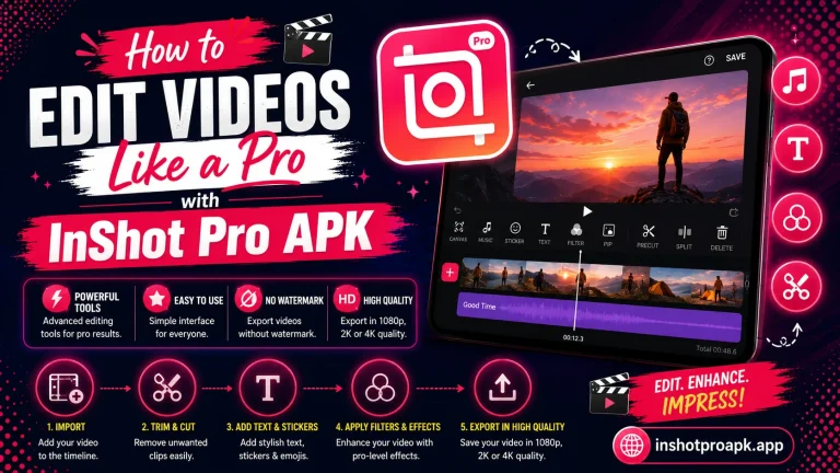 How to Edit Videos Like a Pro with InShot Pro APK
